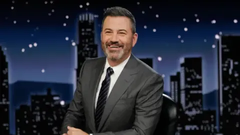 Late-night host Jimmy Kimmel indefinitely removed from broadcast due to controversial remarks regarding conservative figure Charlie Kirk