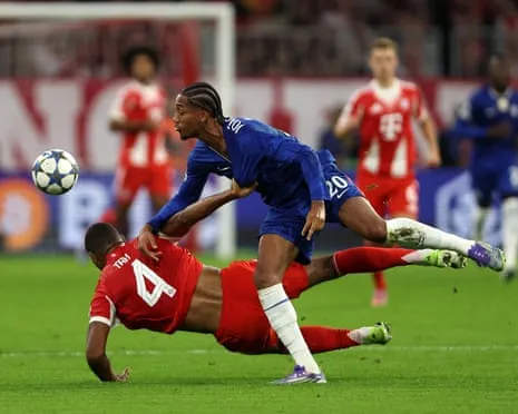 The Blues' boss fumes when the German giants defender Jonathan Tah escapes red card in UCL loss